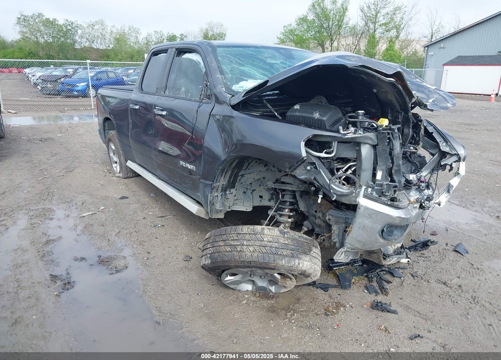 2020 RAM 1500 BIG HORN 4X4 6'4 BOX VIN: 1C6SRFBT3LN414588
