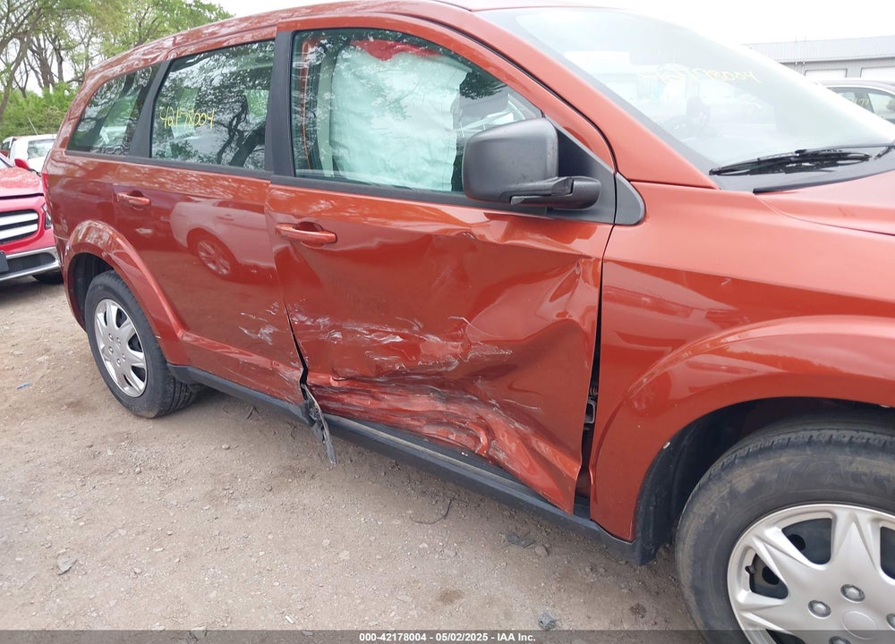 2014 DODGE JOURNEY VIN: 3C4PDCABXET285627