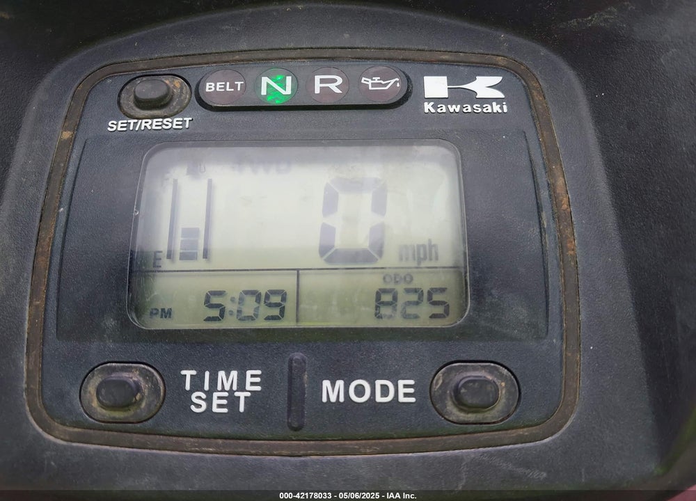 2009 KAWASAKI KVF750 E VIN: JKAVFDD179B516592