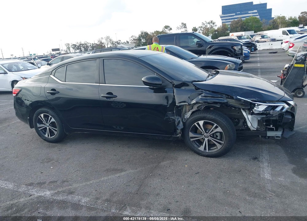 2022 NISSAN SENTRA SV XTRONIC CVT VIN: 3N1AB8CV7NY230672