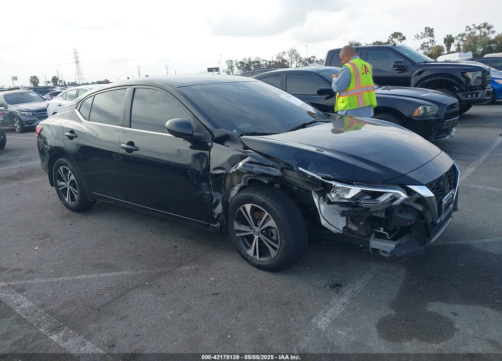 2022 NISSAN SENTRA SV XTRONIC CVT VIN: 3N1AB8CV7NY230672