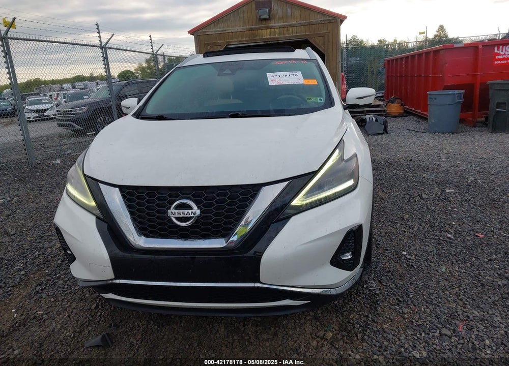 2019 NISSAN MURANO VIN: 5N1AZ2MJ0KN107429
