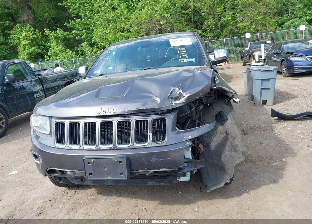 2016 JEEP GRAND CHEROKEE VIN: 1C4RJFBGXGC499237