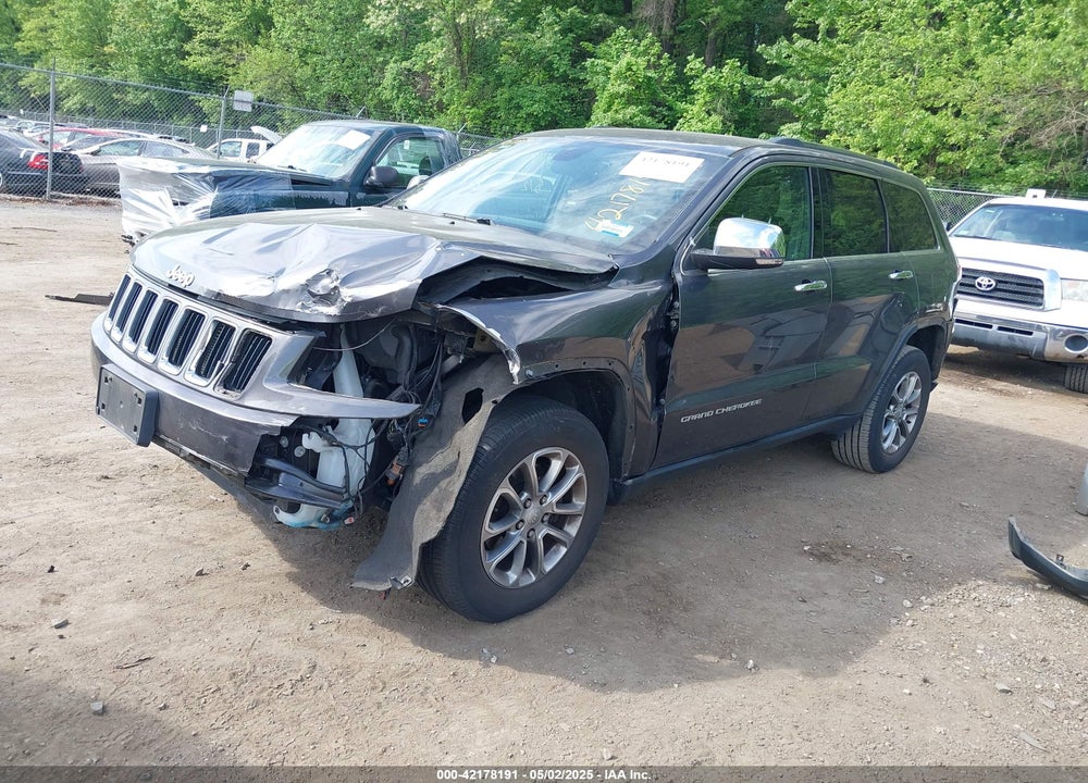 2016 JEEP GRAND CHEROKEE VIN: 1C4RJFBGXGC499237