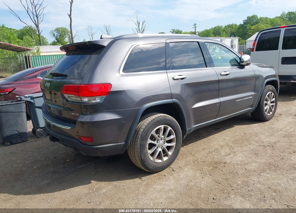 2016 JEEP GRAND CHEROKEE VIN: 1C4RJFBGXGC499237