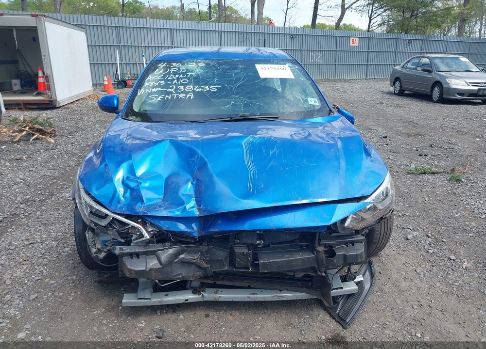 2023 NISSAN SENTRA VIN: 3N1AB8CV4PY238635