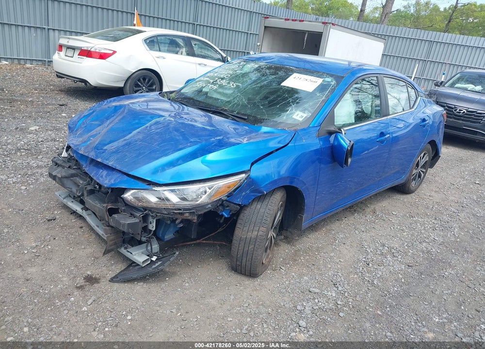 2023 NISSAN SENTRA VIN: 3N1AB8CV4PY238635