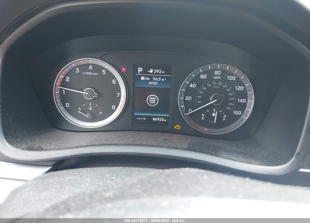 2019 HYUNDAI SONATA SEL VIN: 5NPE34AF2KH783061