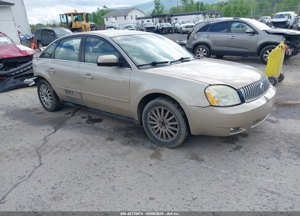 2006 MERCURY MONTEGO PREMIER VIN: 1MEHM42156G607952