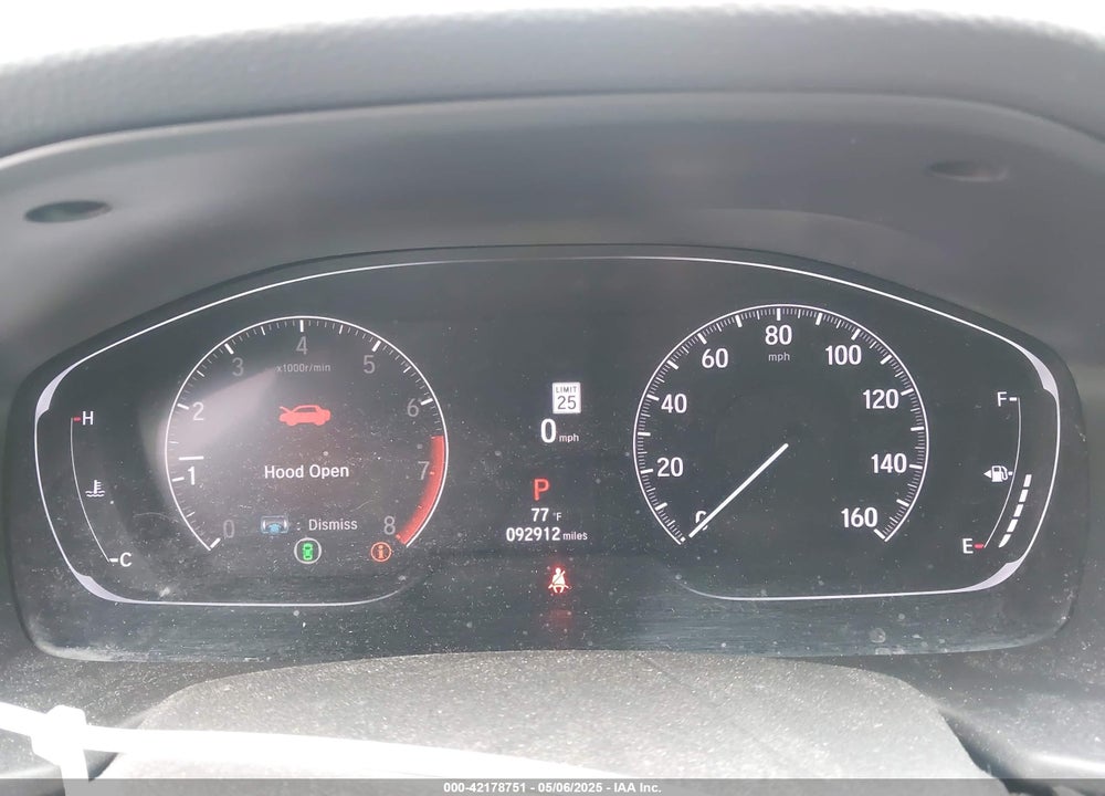 2021 HONDA ACCORD VIN: 1HGCV1F43MA008464