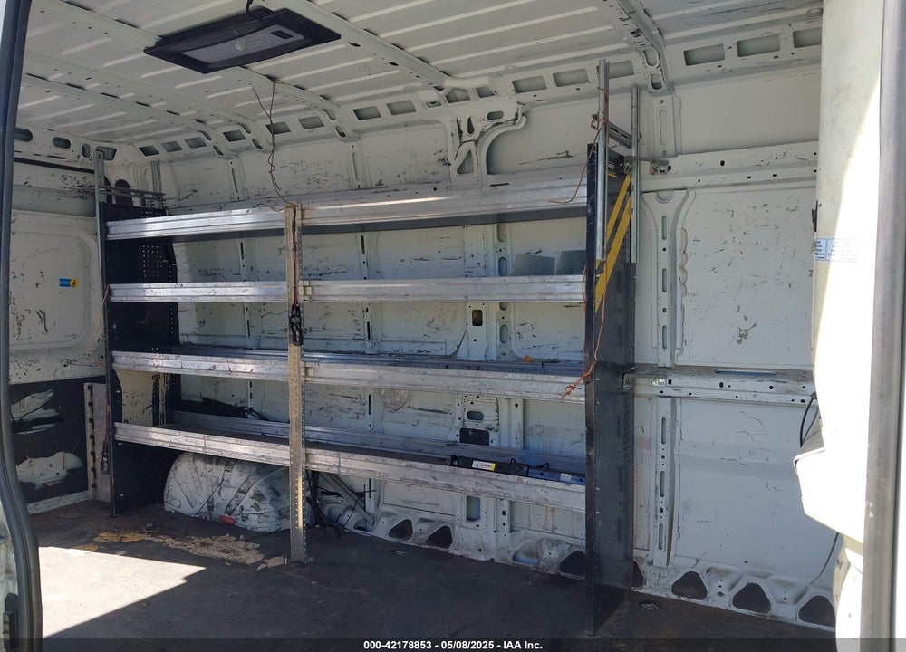 2021 RAM PROMASTER 2500 HIGH ROOF 159 WB VIN: 3C6LRVDG7ME583680