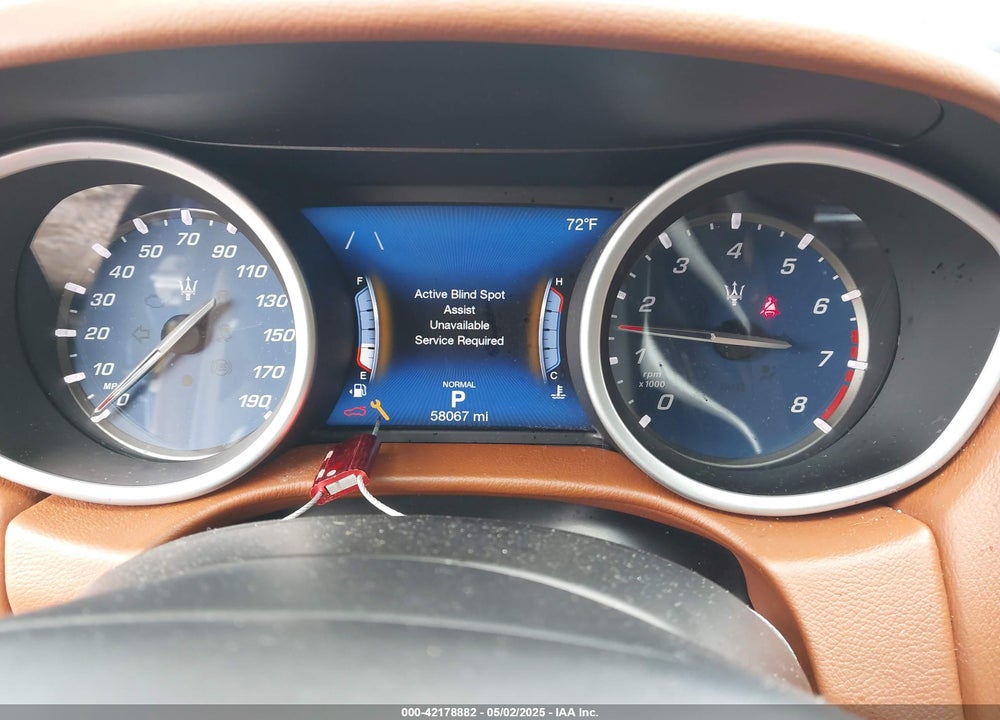 2020 MASERATI GHIBLI VIN: ZAM57YTS9L1353960