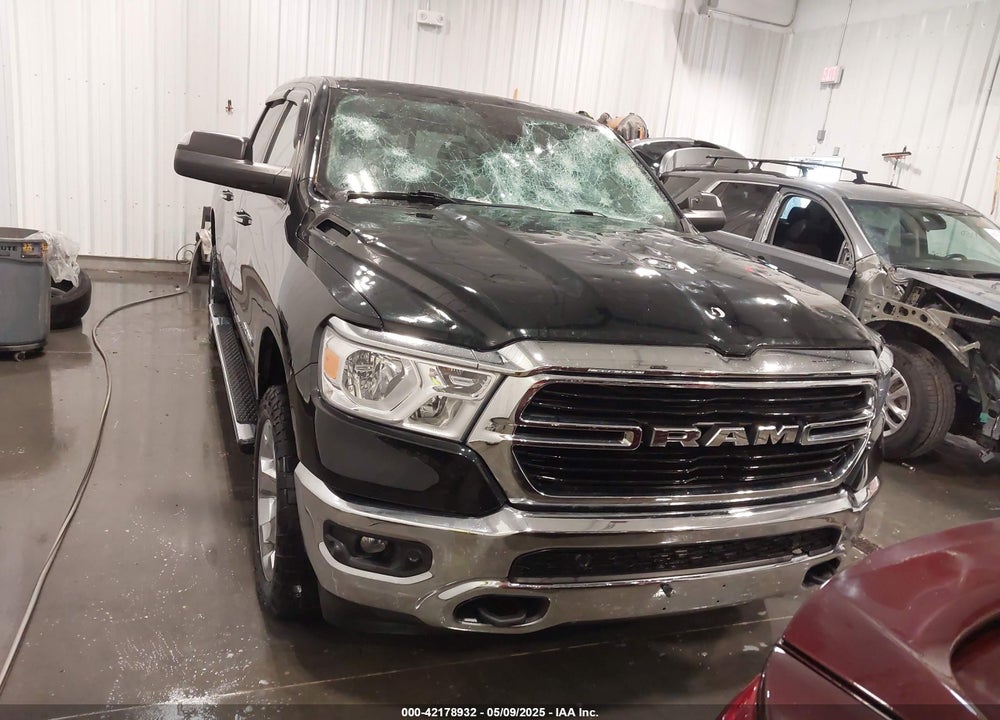 2019 RAM 1500 BIG HORN/LONE STAR 4X4 5'7 BOX VIN: 1C6SRFFT3KN625461