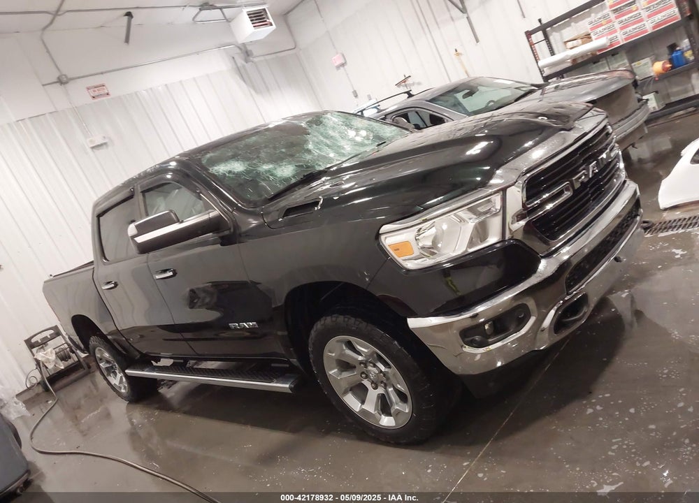 2019 RAM 1500 BIG HORN/LONE STAR 4X4 5'7 BOX VIN: 1C6SRFFT3KN625461