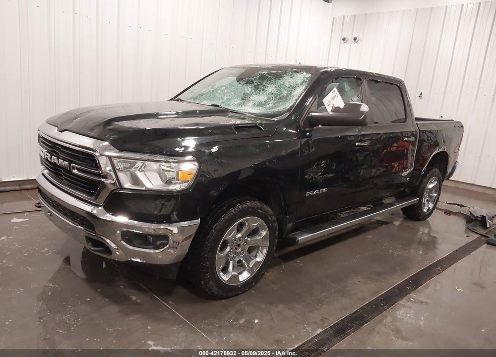 2019 RAM 1500 BIG HORN/LONE STAR 4X4 5'7 BOX VIN: 1C6SRFFT3KN625461