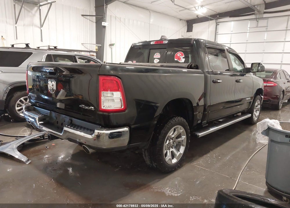 2019 RAM 1500 BIG HORN/LONE STAR 4X4 5'7 BOX VIN: 1C6SRFFT3KN625461