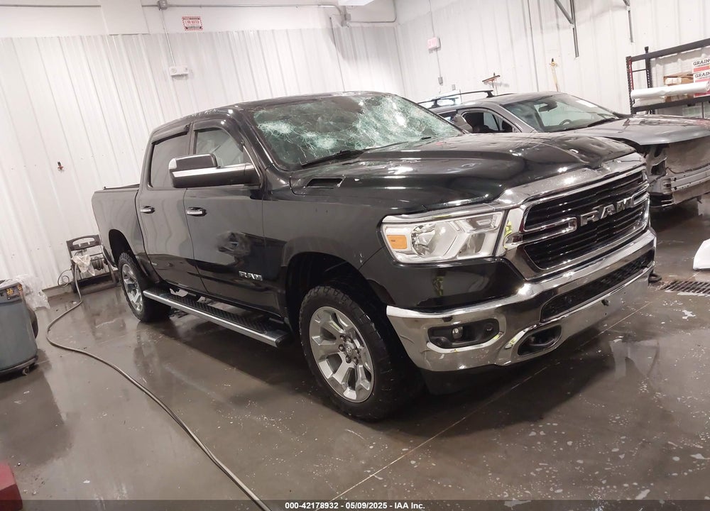 2019 RAM 1500 BIG HORN/LONE STAR 4X4 5'7 BOX VIN: 1C6SRFFT3KN625461