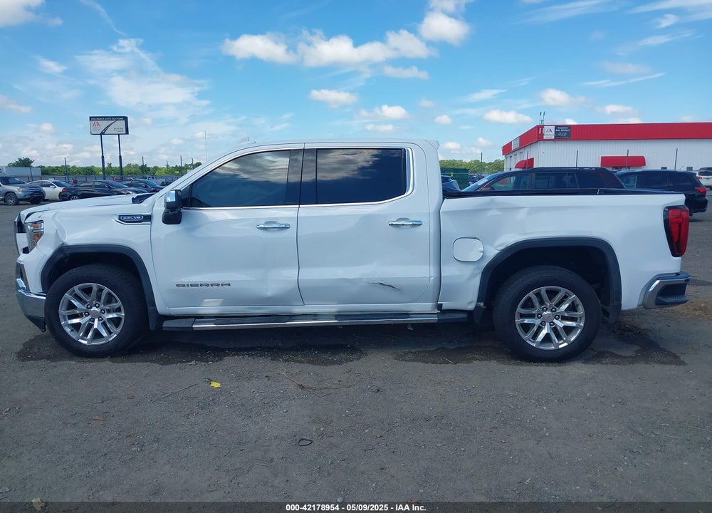 2019 GMC SIERRA 1500 SLT VIN: 3GTP8DED3KG169776