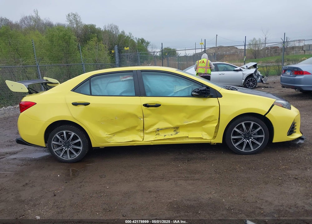 2017 TOYOTA COROLLA SE VIN: 5YFBURHE7HP629144