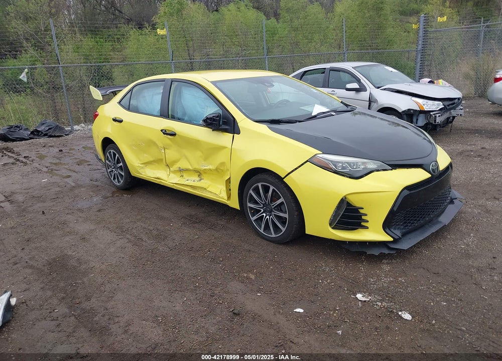 2017 TOYOTA COROLLA SE VIN: 5YFBURHE7HP629144