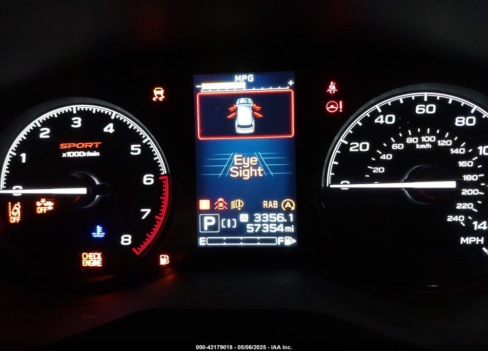 2021 SUBARU FORESTER VIN: JF2SKARC1MH457589
