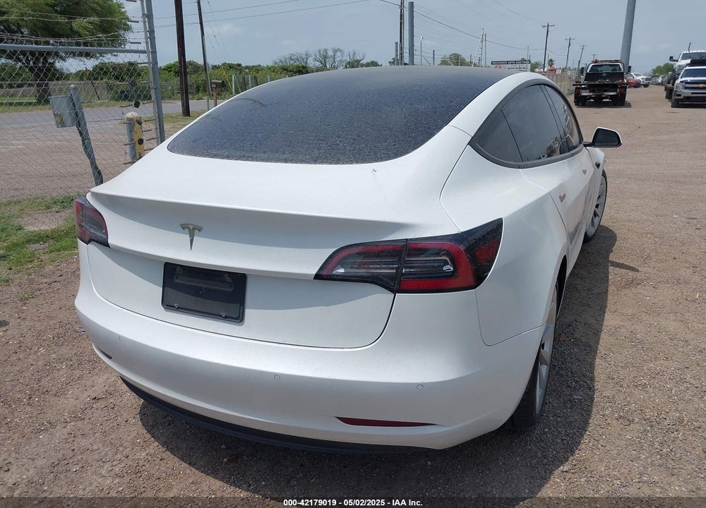 2022 TESLA MODEL 3 REAR-WHEEL DRIVE VIN: 5YJ3E1EA7NF338526