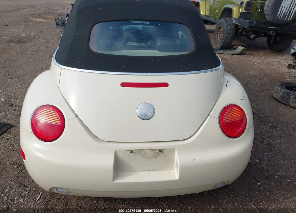 2005 VOLKSWAGEN NEW BEETLE GLS VIN: 3VWCM31Y95M306381