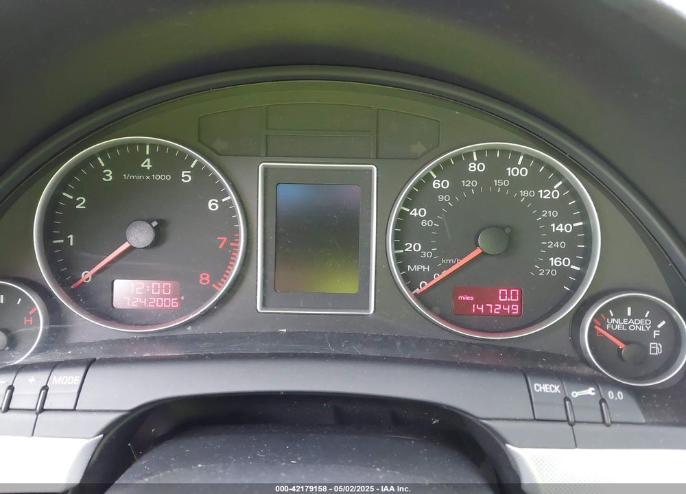 2008 AUDI A4 2.0T VIN: WAUDF78E08A046102