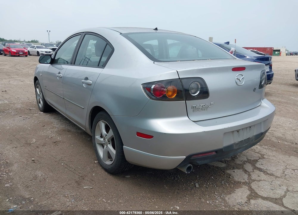 2005 MAZDA 3 S VIN: JM1BK323651263896