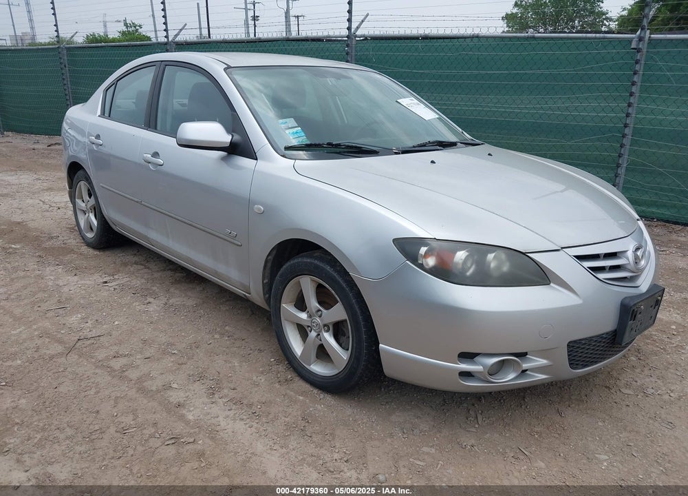 2005 MAZDA 3 S VIN: JM1BK323651263896
