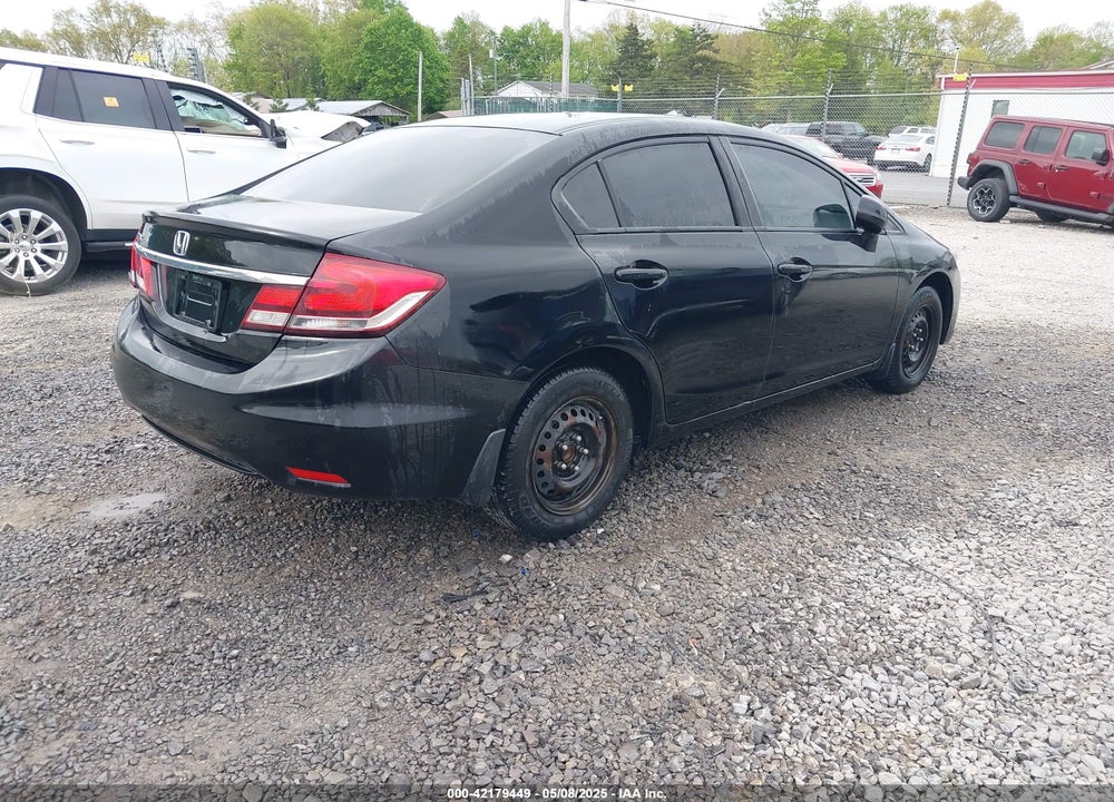 2013 HONDA CIVIC VIN: 2HGFB2F5XDH573851