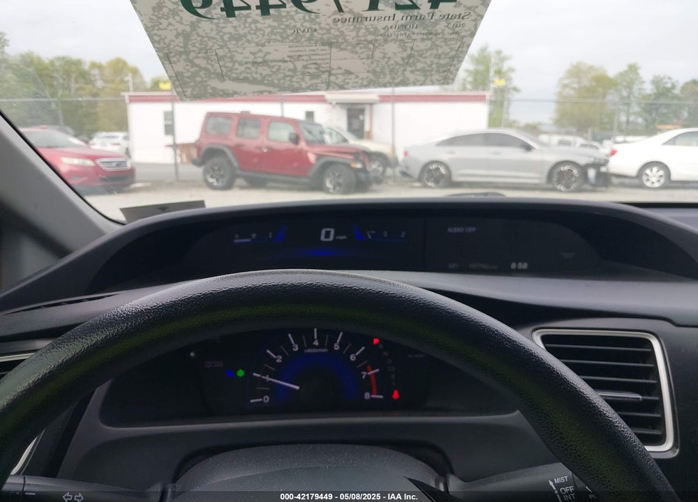 2013 HONDA CIVIC VIN: 2HGFB2F5XDH573851