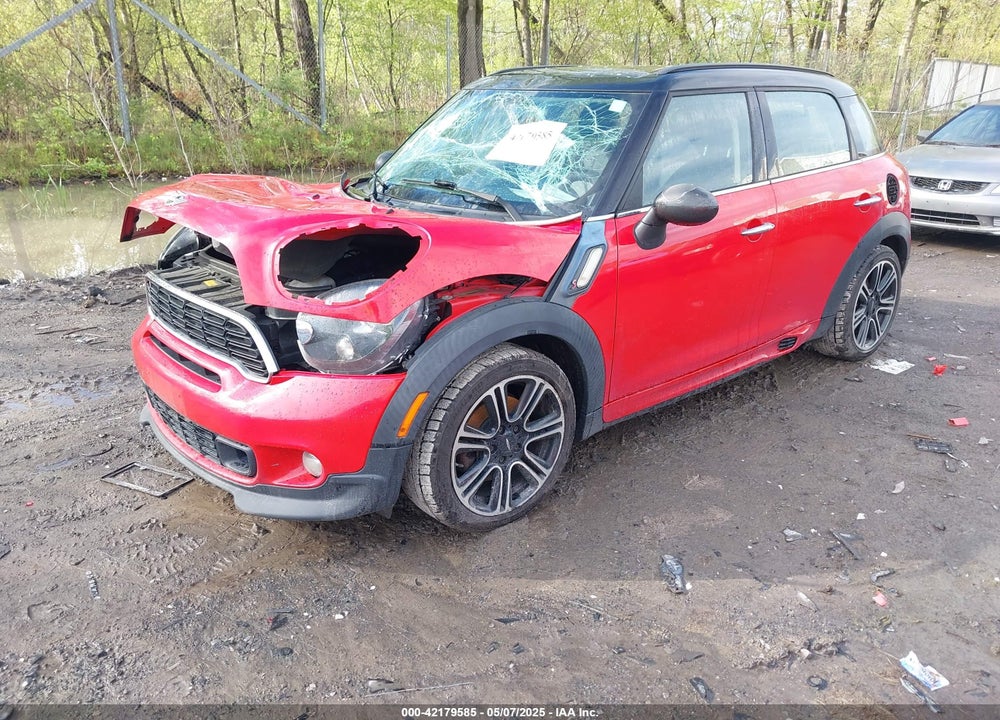 2014 MINI COUNTRYMAN COOPER S VIN: WMWZC3C52EWP29433