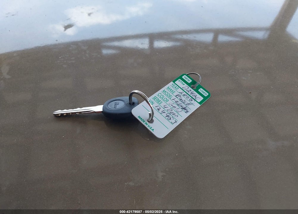 2005 BUICK LESABRE CUSTOM VIN: 1G4HP54K25U124953
