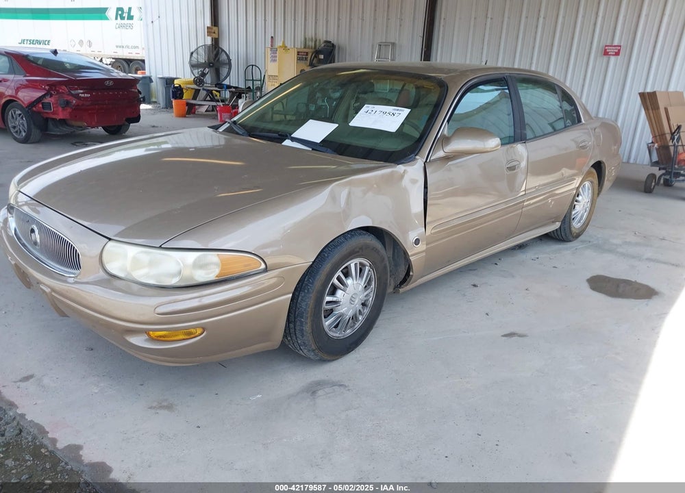 2005 BUICK LESABRE CUSTOM VIN: 1G4HP54K25U124953