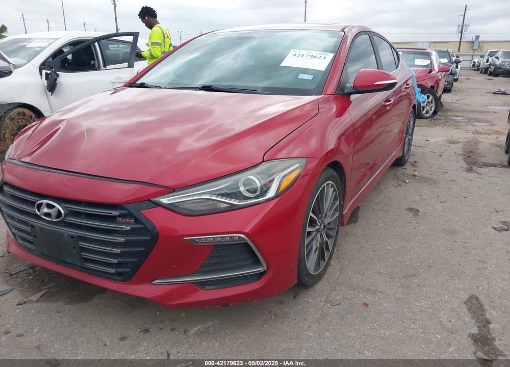 2018 HYUNDAI ELANTRA VIN: KMHD04LB7JU482753