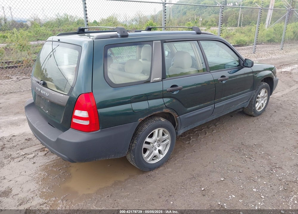 2004 SUBARU FORESTER VIN: JF1SG63674H753383