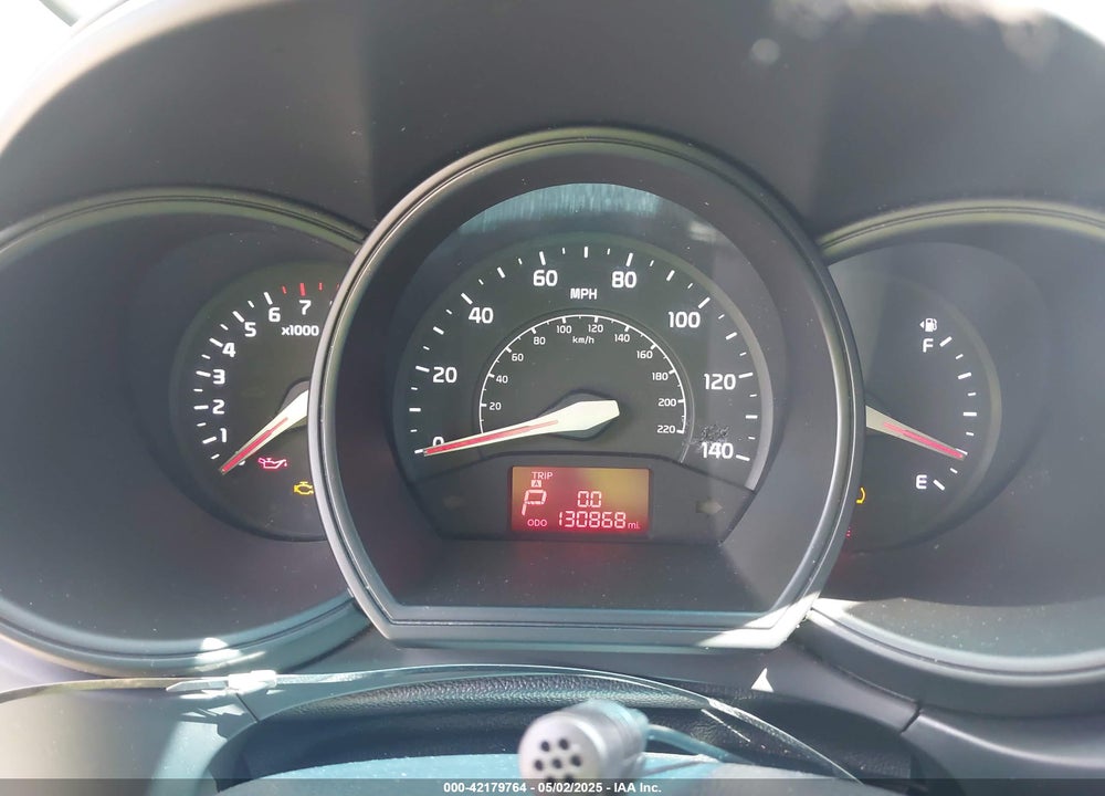 2013 KIA RIO LX VIN: KNADM5A37D6197695