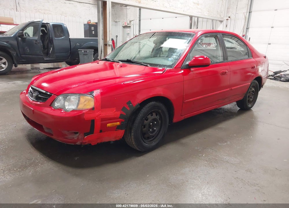 2003 KIA SPECTRA GS/GSX VIN: KNAFB161035115874