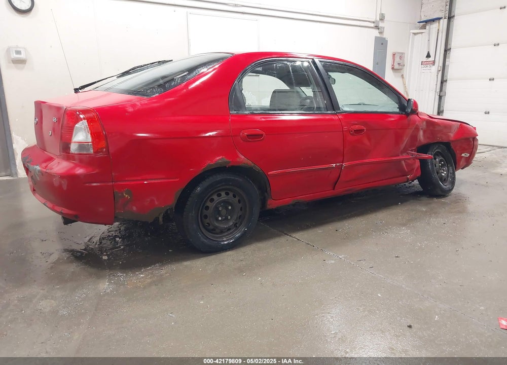 2003 KIA SPECTRA GS/GSX VIN: KNAFB161035115874