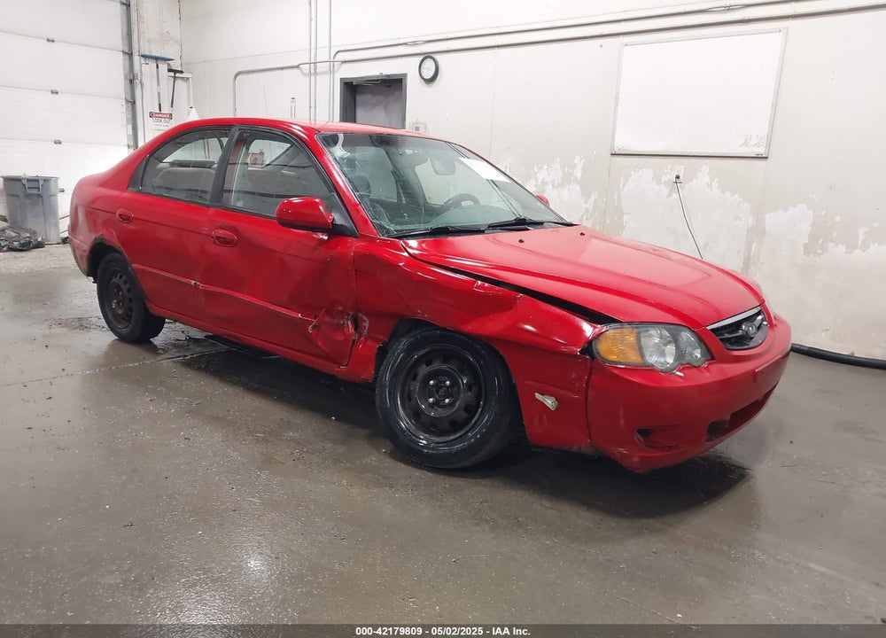 2003 KIA SPECTRA GS/GSX VIN: KNAFB161035115874