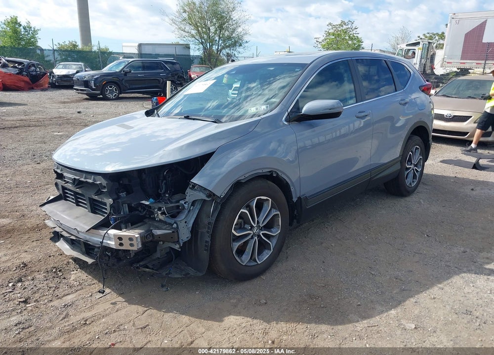 2022 HONDA CR-V AWD EX VIN: 2HKRW2H54NH602248