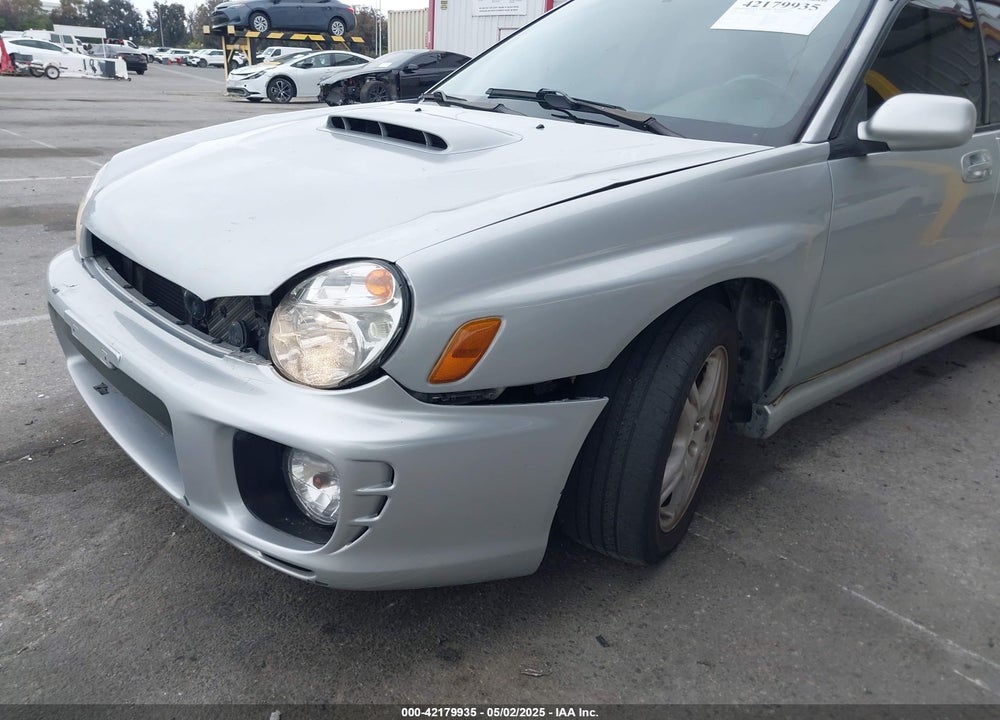 2002 SUBARU IMPREZA WRX VIN: JF1GD29612H528470