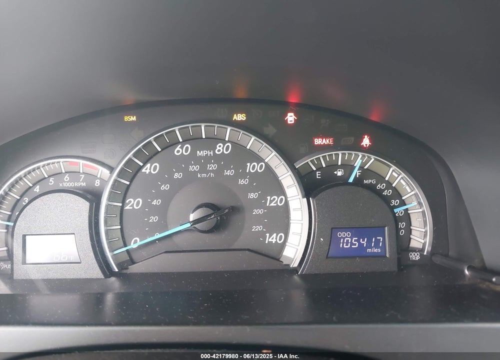 2013 TOYOTA CAMRY VIN: 4T1BF1FK0DU645487