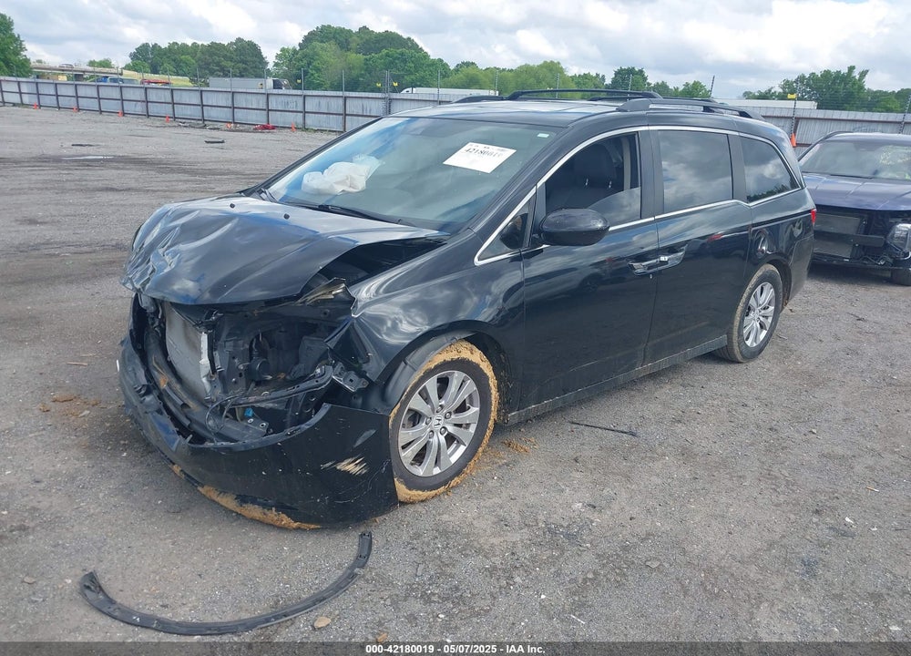 2016 HONDA ODYSSEY EX-L VIN: 5FNRL5H67GB139896