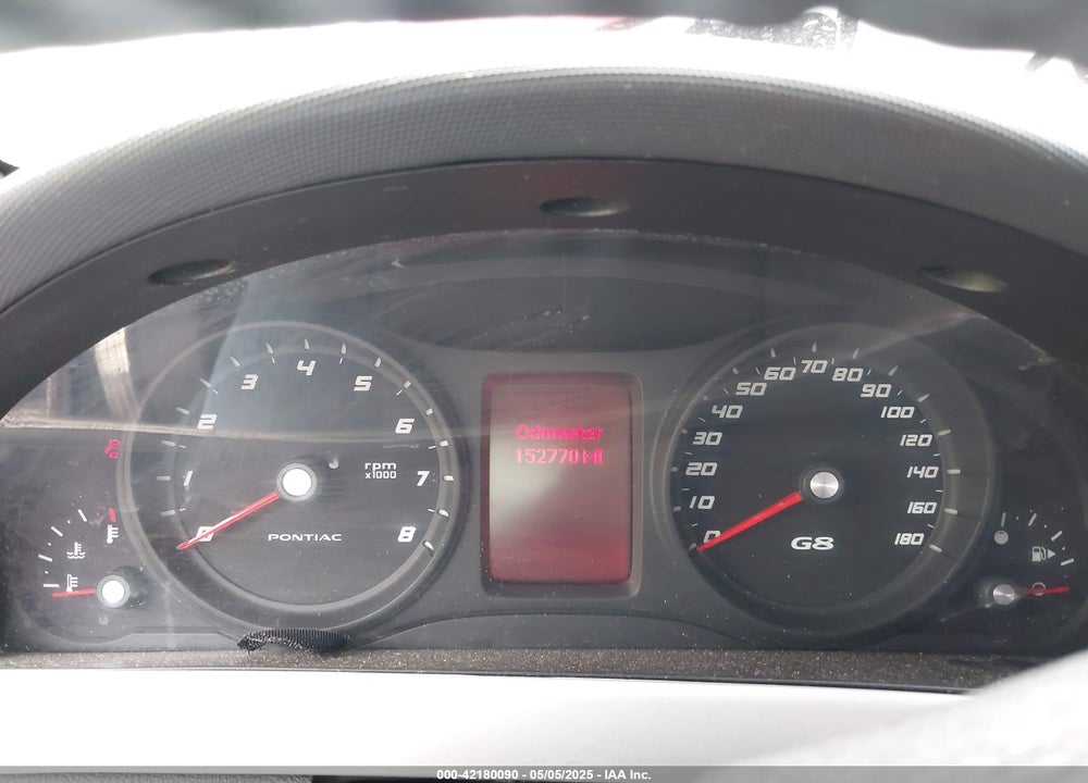 2008 PONTIAC G8 VIN: 6G2ER57788L988111