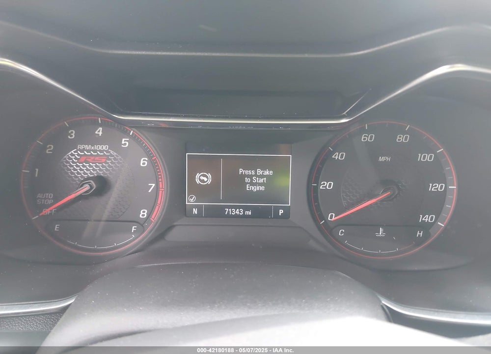 2021 CHEVROLET TRAILBLAZER VIN: KL79MUSL1MB137577