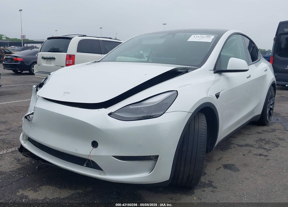 2021 TESLA MODEL Y PERFORMANCE DUAL MOTOR ALL-WHEEL DRIVE VIN: 5YJYGDEF1MF251359
