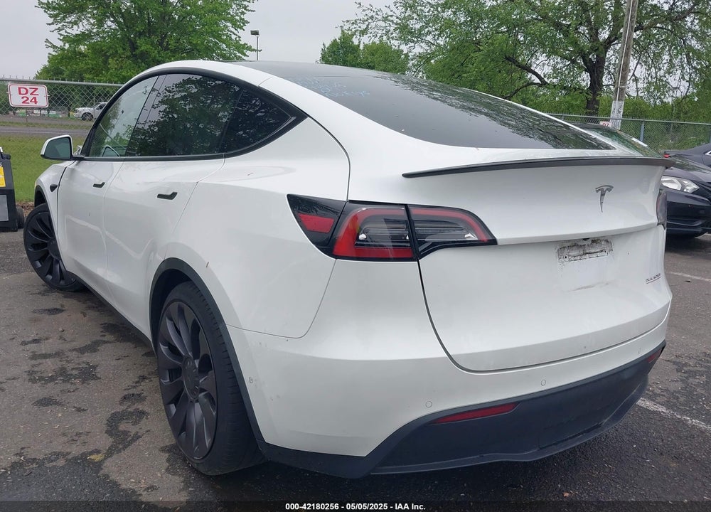 2021 TESLA MODEL Y PERFORMANCE DUAL MOTOR ALL-WHEEL DRIVE VIN: 5YJYGDEF1MF251359