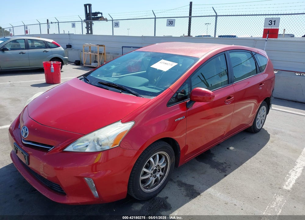 2014 TOYOTA PRIUS V TWO VIN: JTDZN3EUXEJ009232
